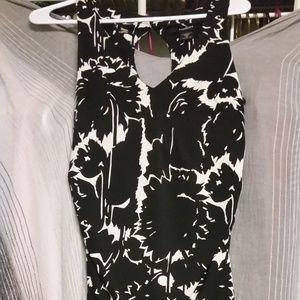 Express Black and Cream dress size 12